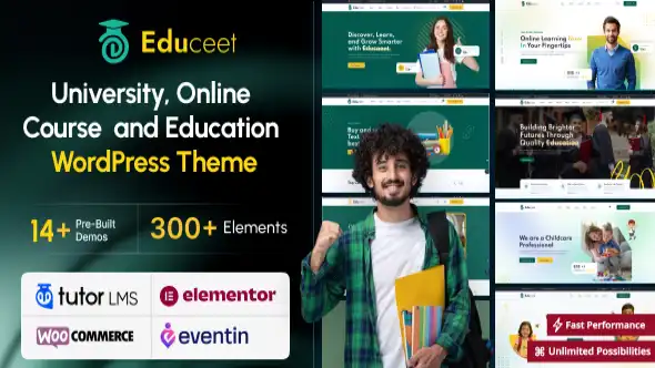 Educeet – Education & Online Course WordPress Theme 65162535