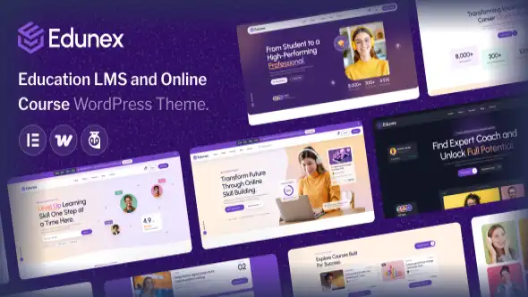 Edunex - Education LMS & Online Course WordPress Theme 65003166