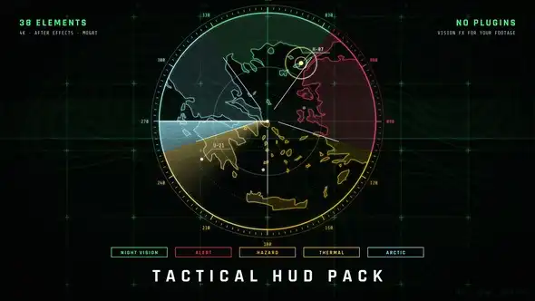 Tactical HUD Pack Military Elements 65535160