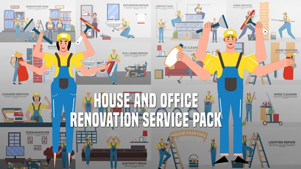 House and Office Renovation Service Pack 26673009