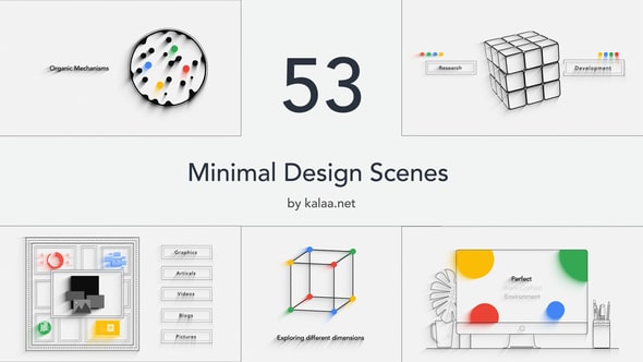 53 Minimal Scenes - Presentation Kit 33385352