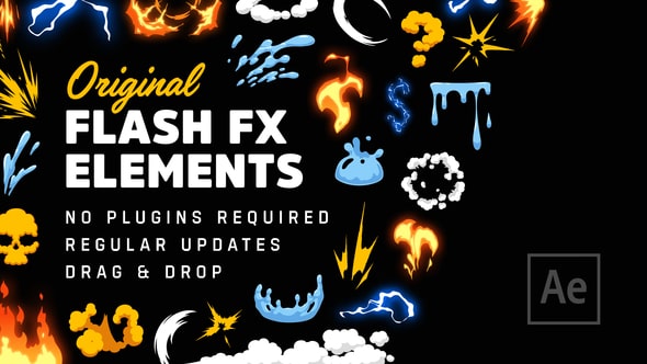 Original Flash FX Elements & Transitions 30809833