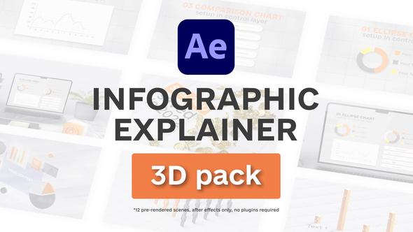3D Infographic Explainer Pack 45154248
