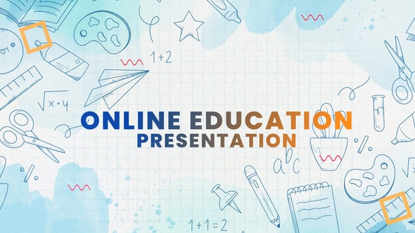 Online Education Presentation 27818155