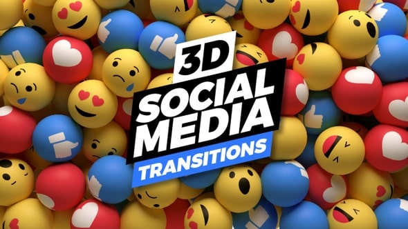 Social Media Transitions 3D 26066420