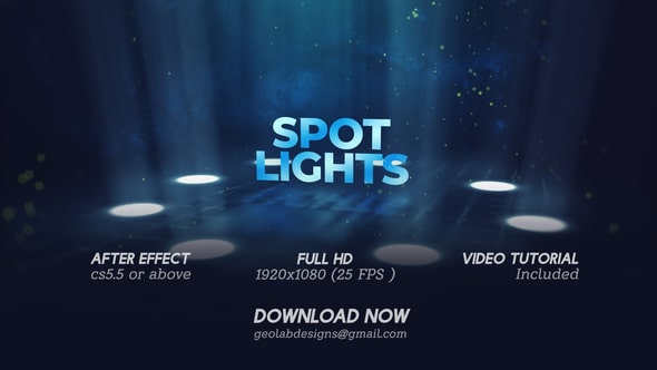 Spot Lighting Titles l Dark Room Trailer l Lights Opener l Travel Lights Titles