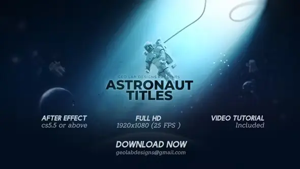 Astronaut Titles l Space Stations Opener l Scientific Intro l Galaxy Titles 32510878