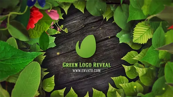 Green Natural Logo Reveal 15813625