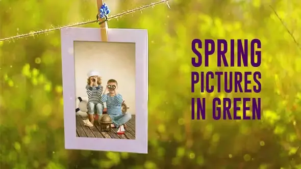 Spring Pictures in Green 11244238