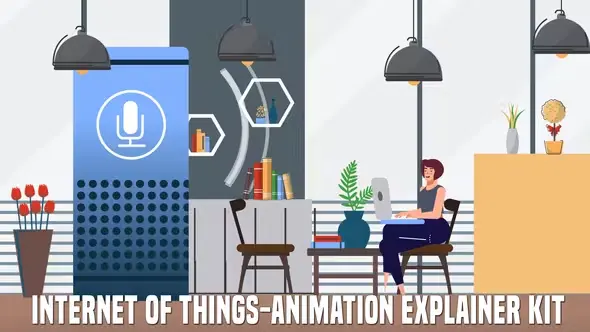 IOT & Smart Homes-Animation Explainer Kit 26673612