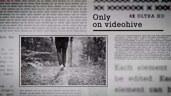 Newspaper Slideshow 4K 19530151