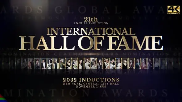 Awards - Hall of Fame 4K 59899730