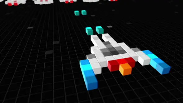 Logo Reveal - Arcade Pixels Shoot Em Up 12072538