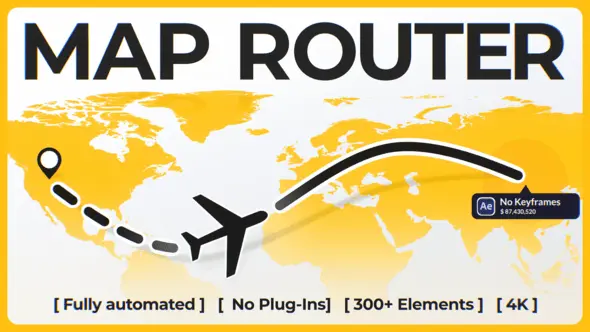 Map Router Automated Map Animation Toolkit 60964925