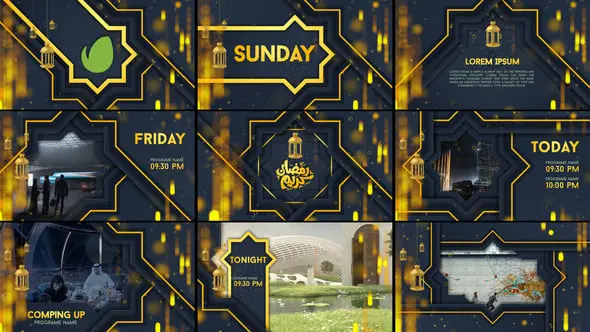 Ramadan Broadcast Package 23671734