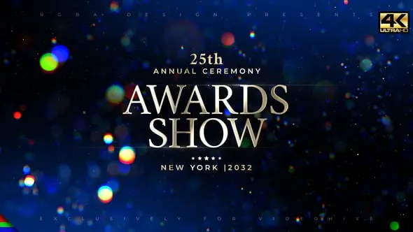 Glittering Awards Package 4K 59752967