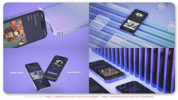 Stylish Mobile Mockup Presentation 59407501