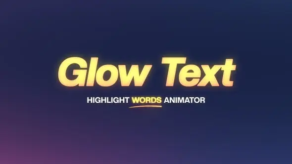 Glow Text Animation 61200676 4 Glow Text Animation 61200676