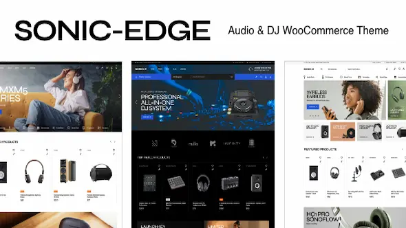 SonicEdge - Audio & DJ WooCommerce Theme 63522337