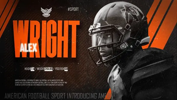 Sports Player Introduction Intro Opening 62313496