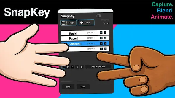 Aescripts – SnapKey – Capture Blend and Reuse Poses