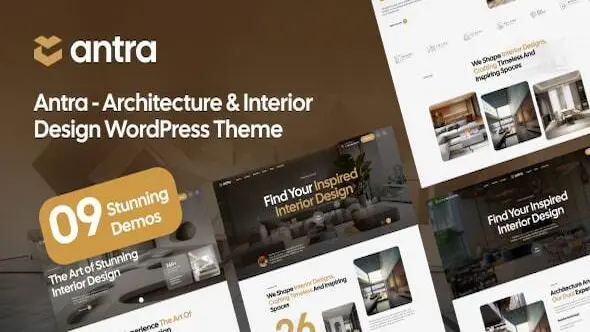 Antra - Architecture & Interior Design WordPress Theme 58808937