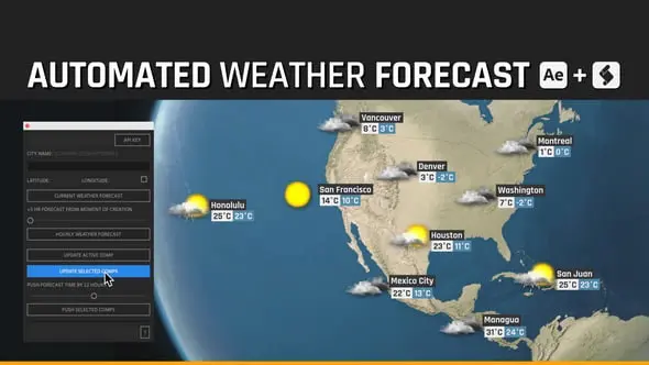 Automated WEATHER Forecast – WORLD Weather 49477134