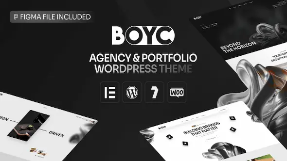 Boyc - Creative Agency Portfolio WordPress Theme 63312817