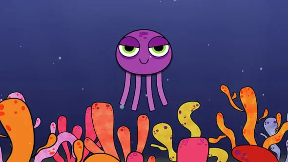 Cartoon Octopus Logo Reveal 14544771