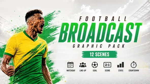 Football Broadcast Graphic Pack 63705852
