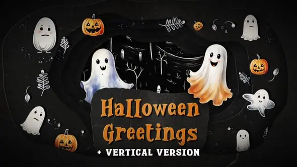 Halloween Greetings Invitation 48435715