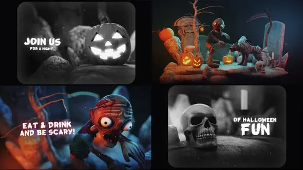 Halloween Opener & Invitation 24783439
