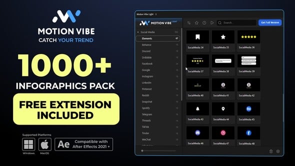Infographics Pack | Free Extension for After Effects Included 63285638 12 Infographics Pack | Free Extension for After Effects Included 63285638