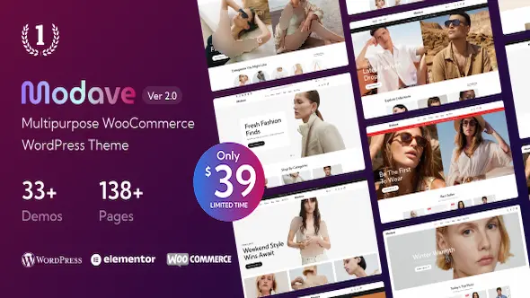 Modave - Ultimate Multipurpose WooCommerce WordPress Theme