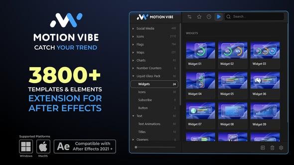 Motion Vibe | After Effects Templates & Motion Elements Extension 63182807 11 Motion Vibe | After Effects Templates & Motion Elements Extension 63182807