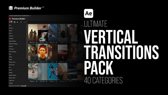 Vertical Transitions Pack - Dynamic Seamless Transition Effects Collection 56833027 13 Vertical Transitions Pack – Dynamic Seamless Transition Effects Collection 56833027