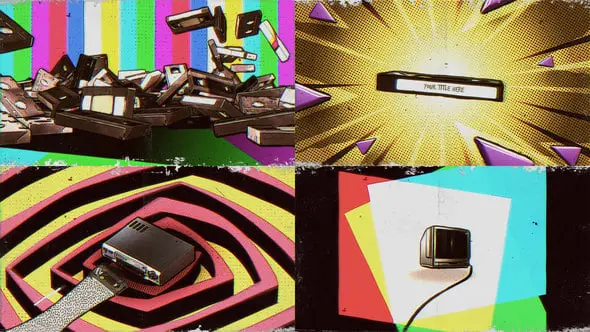 90s VHS Opener 45590673