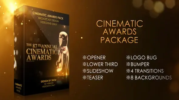 Cinematic Awards Package 5502520
