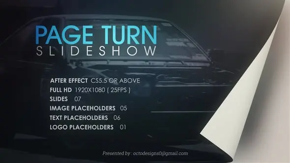Page Turn Slideshow 22613382