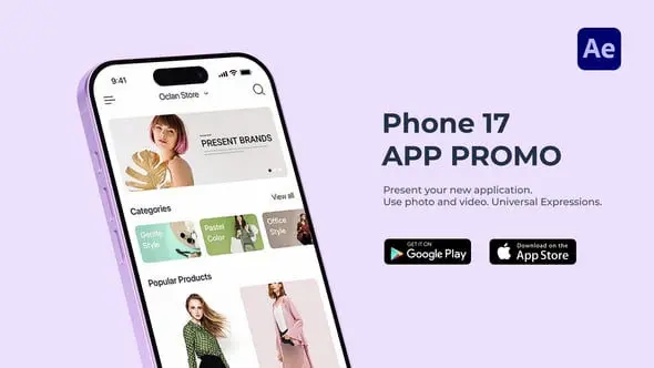 Phone 17 Mockup – App Promo 62663321