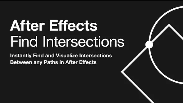 Aescripts – Find Intersections