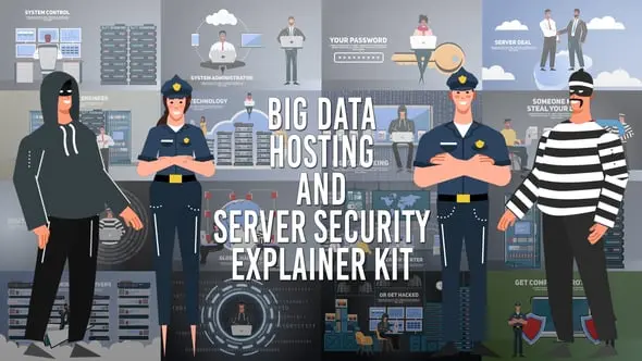 Big Data Hosting and Server Security Explainer Kit 24849138