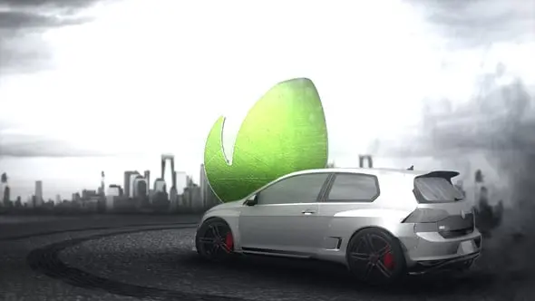 Car Drift Logo Intro 30087816