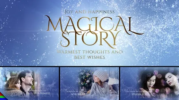 Christmas Slideshow – Magical Story 55382129