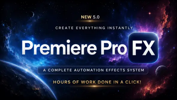 Premiere Pro FX – The Complete Video Creator Automation Suite 39498974